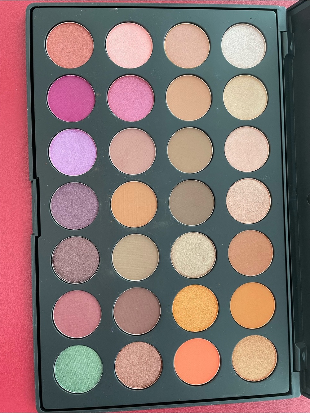 Morphe Neutral & Warm Multi-Color Makeup Eyeshadow Palette 28 Shades BrandnewNWT